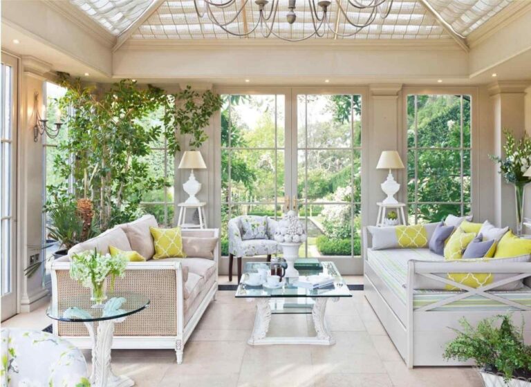 Minimalist Interior Design For A Stylish Conservatory